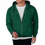 Vyri&scaron;kas džemperis su užtrauktuku NEEDIVYOU, tamsiai žalios spalvos