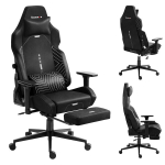 Huzaro Force 8.1 black žaidimų kėdė &ndash; profesionali, ergonominė, iki 150 kg