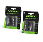 Baterijos Videx D / LR20 Alkaline, 15200mAh, 1.5V (4 vnt.)