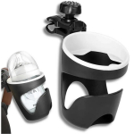 Gertuvių laikiklis, buteliukas, puodelis vežimėliui ant dviračio