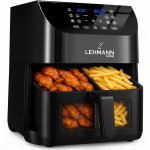 Kar&scaron;to oro gruzdintuvė Lehmann Gusto Air Fryer 8 L, 1800 W, 12 programų.