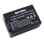 Akumuliatorius DMW-BMB9 Lumix DMC-FZ pilnai dekoduota (1200mAh)