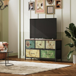 Komoda, penki stalčiai, vintažinis ra&scaron;tas