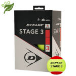 Teniso kamuoliukai Dunlop Stage 3 Red 12vnt. ITF patvirtinta