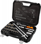 Neo Tools 25 vnt. 1/2" lizdinių raktų rinkinys su reketu