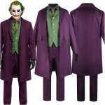 Jokerio Klouno Kostiumas Batmano Kostiumas Cosplay Halloween Rinkinys 6El
