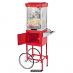 Mobilus popkornu aparatas, 800W, raudonas