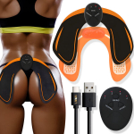 Įkraunamas USB EMS sėdmenų treniruoklis LIVMAN D009 su 6 režimais ir 10 intensyvumo lygių