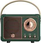 Retro stiliaus mini &bdquo;Bluetooth&ldquo; garsiakalbis, belaidis