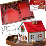 Kalėdinio imbierinio namelio kepimo formelių rinkinys &ndash; 10 dalių