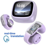 Belaidės ausinės Erazer XF28 Pro su AI realiuoju laiku veikiančia vertimo funkcija 135 kalbomis