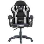Žaidimų kėdė EXTREME Vortex Light Gray, audinys