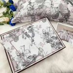 Egipto medvilnė patalynės komplektas, 200x230 cm., dėžutėje