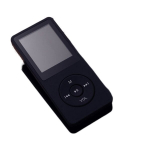 MP3 grotuvas 8GB su ekranu, juodas