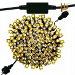 Happy People andy skirtingų rėžimų kalėdinė girlianda laukui 500LED, 35m &scaron;iltai balta flash