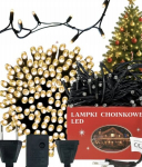 Vidaus girlianda 500LED lempučių, &scaron;iltai baltos 34 m