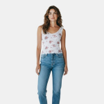 Moteri&scaron;ka palaidinė Review su gėlių ra&scaron;tu, M