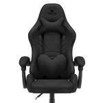 Žaidimų kėdė HC Rainbow i&scaron; tinklinio audinio, iki 120 kg, juoda