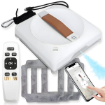 I&scaron;manusis langų valymo robotas LIVMAN F02-28 su nuotolinio valdymo pultu ir Tuya Smart programėlės valdymu