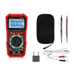8 funkcijos True RMS tvirtas multimetras | AC/DC | Temperatūra | CAT III, 600V | Velleman &reg;