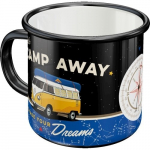 EMALIO PUODELIAI &raquo;VW Bulli - Let's Camp Away Night&laquo;, Nostalgic-Art