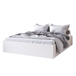 Dvigulė lova Fargo, 120x200 cm, matinė balta