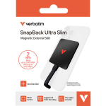 I&scaron;orinis kietasis diskas Verbatim i&scaron;orinis SSD 32337, 2 TB, 2050 MB/s skaitymas, 1900 MB/s ra&scaron;ymas, USB Type-C, 20 Gbps, metalas, plastikas, silikonas
