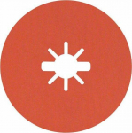 &Scaron;lifavimo diskas Bosch X-lock 125mm, gr. 120, Inox, metalui