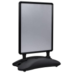 Reklaminis stovas, A1, juodas