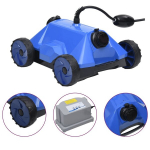 Baseino valymo robotas