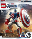 76168 LEGO&reg; Super Heroes Kapitono Amerikos &scaron;arvai-robotas