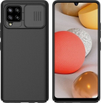 Dėklas telefonui Nillkin CamShield Pro, skirtas Samsung Galaxy A42 5G, juodas