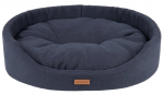 Amiplay ovalus guolis Montana Black L, 58x50x15 cm