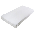 Neper&scaron;lampama paklodė su guma Frotinė Medvilnė, balta, 200x100, Grikė, 1 vnt.