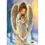 Deimantinio paveikslo-mozaikos 5D rinkinys (akučių klijavimas) 25x40 cm DK44401