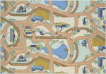AW Rugs vaiki&scaron;kas kilimas Playtime Desert Mist 140x200 cm