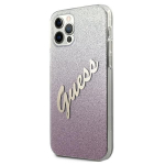 Dėklas Guess skirtas iPhone 12/12 Pro 6,1", rožinė