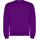 Unisex megztinis apvalia kaklo i&scaron;kirpte Lonni, violetinis LON1070