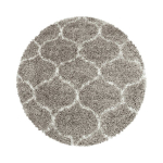 Ayyildiz apvalus kilimas Shaggy Salsa 80x80 cm