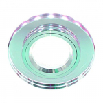 Įmontuota lempa RIANA, be GU10, maks. 50W su &scaron;onine 1.2W, 6500K LED ap&scaron;vietimu