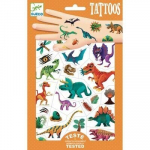 Tatuiruotės - Dinozaurai Djeco, DJ09598, 50 vnt.