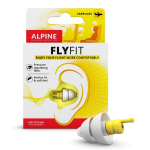 Ausų ki&scaron;tukai skrydžiui Alpine FlyFit, balti