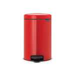 Brabantia &scaron;iuk&scaron;liadėžė NewIcon, 12 l, raudona