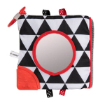 Mink&scaron;ta knyga-žaislas Canpol Babies Soft Contrast Sensory Toys, 68/081