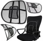 Kėdės atrama su masažuokliu nugarai