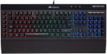 Klaviatūra - Corsair - K55 RGB Pro - USB - QWERTY anglų - Ap&scaron;viesta juoda