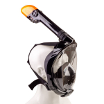 Viso veido plaukimo kaukė Scorpena Swim L/XL, juoda