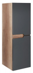 Vonios spintelė Spectra country, 35,2x103,9x35,6 cm, ruda/juoda