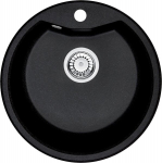 Deante granitinė virtuvinė plautuvė Deante Solis ZRS G803, Metallic graphite