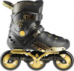 Riedučiai Nils Extreme NA20006, juodi/auksinės spalvos